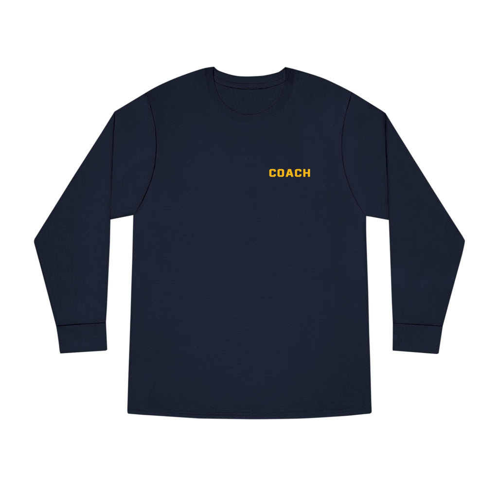 SJ Rocket Football - Coach Long Sleeve Tee Navy