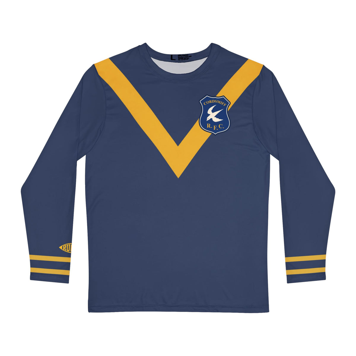 Flanker No. 7 Rugby-Inspired Long-Sleeve Jersey