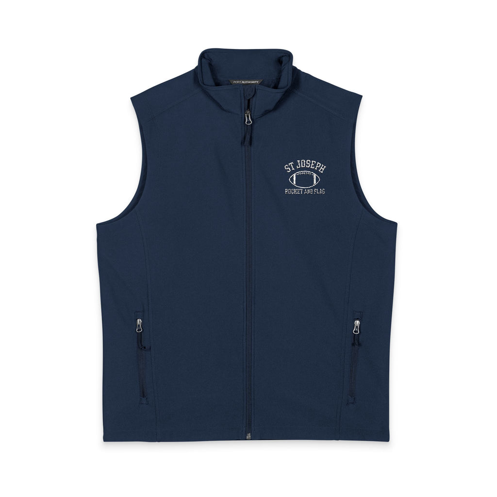 SJ Rocket Football - Embroidered Soft Shell Vest v2