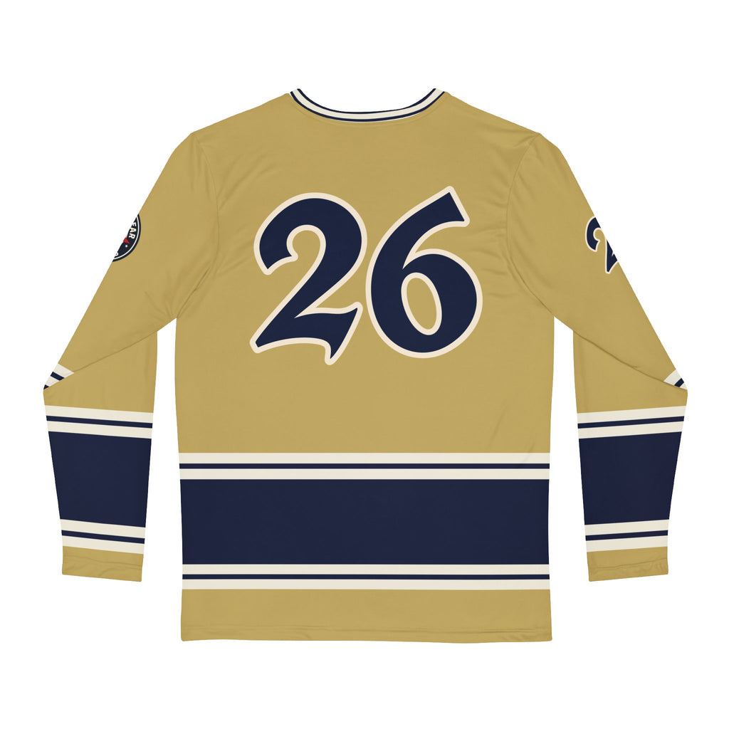 Squad Blue & Gold No. 26 Vintage Field Stripe Jersey
