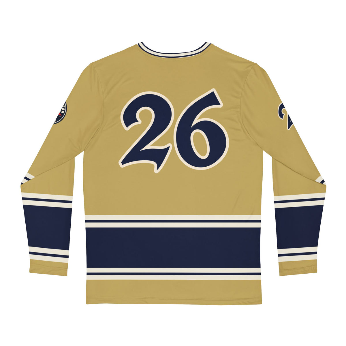Squad Blue & Gold No. 26 Vintage Field Stripe Jersey