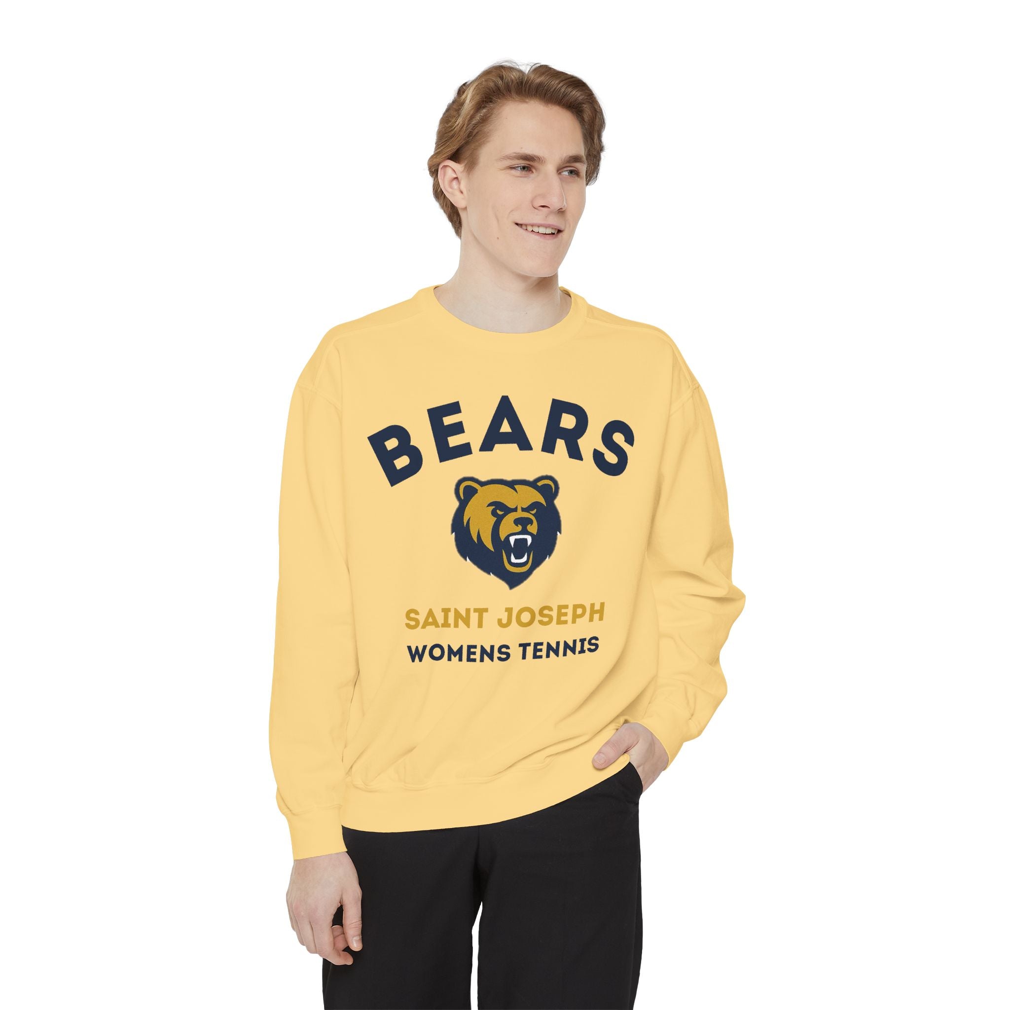 Bears Women's Tennis - Butter Crewneck