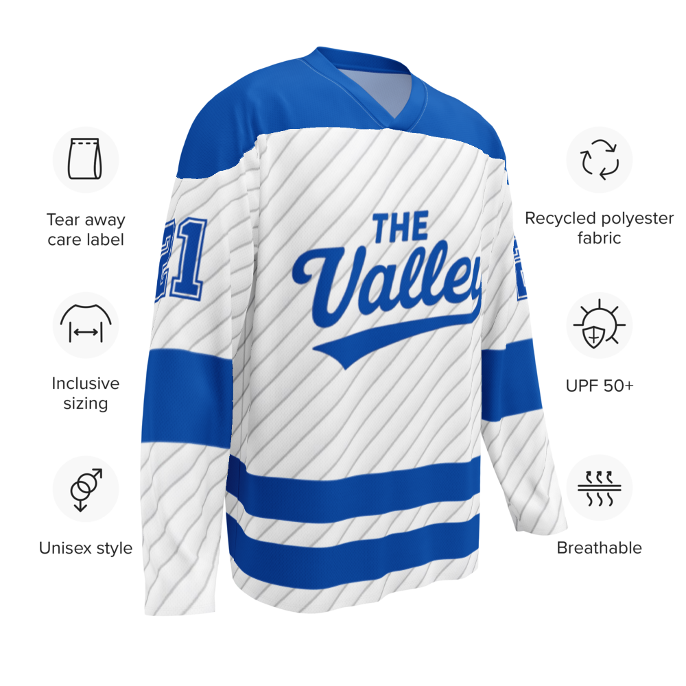 Valley Hockey Jersey - Pinstripe #21